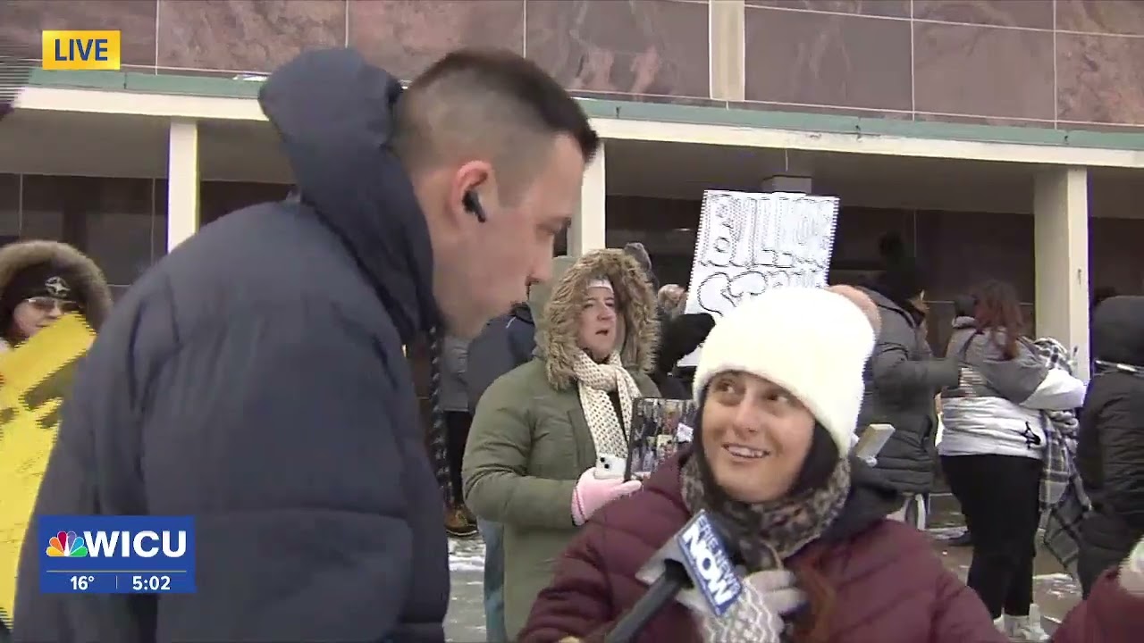 Local Residents Protest Closure of Erie's Blessed Sacrament School