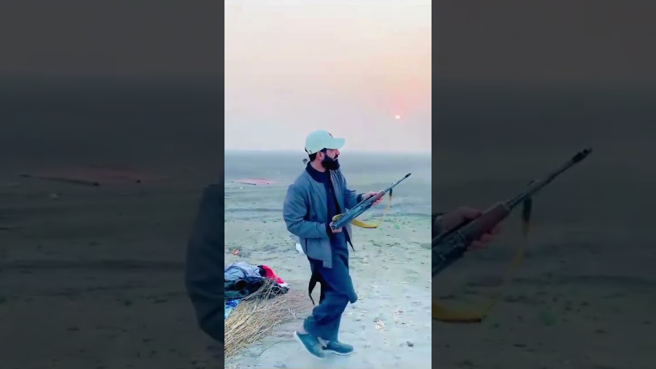 AK 47 full Auto  Chinese gun Russian magazine Auto firing☠️ 💀