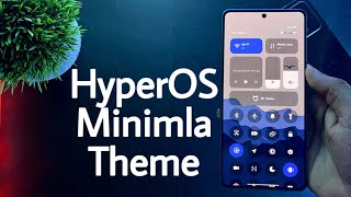 HyperOS Minimal Theme For Any Xiaomi Devices | Minimal Theme | #hyperos