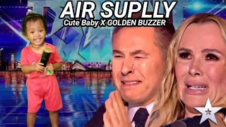 Golden Buzzer : Simon Cowell cried when he heard the song Air Suplly with an extraordinary voice