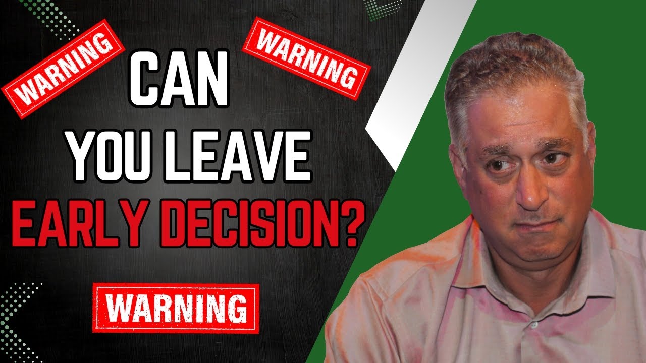 Нерассказанная правда о нарушении раннего решения