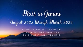 How to Survive this 7-month Mars in Gemini Transit