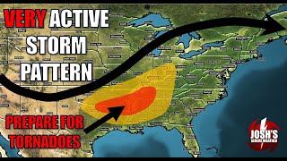 VERY Active SEVERE Weather Pattern Returns Next Week