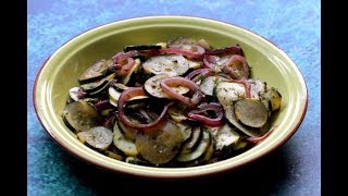 סלט זוקיני ושמיר / Zucchini salad