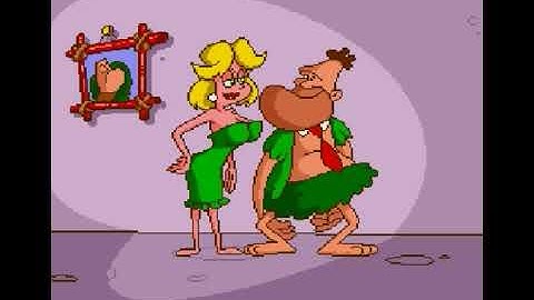 Chuck Rock II - Son Of Chuck Intro Sega CD