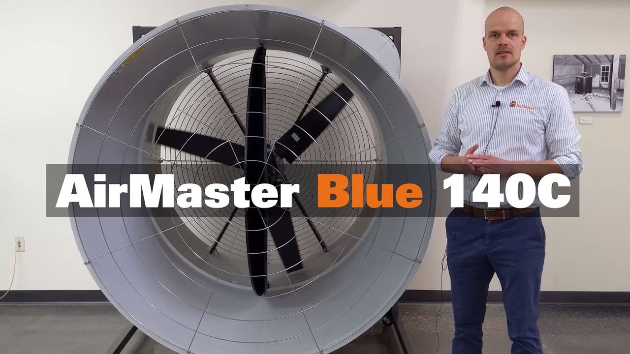 5 Features of the AirMaster Blue 140C Poultry House Fan