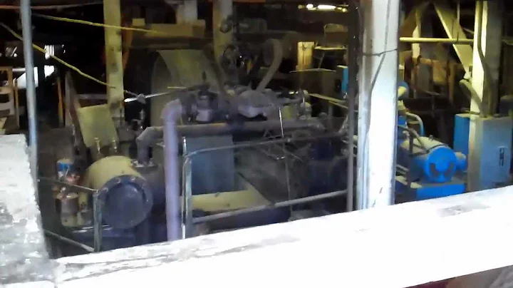 Miles Vickstrom visits last steam run Mill in United States