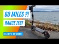 Will the Emove Cruiser Electric Scooter go 60 Miles? 100Kms? Or is it Bull &%$##