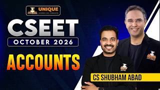 CSEET FREE | BRS | LEC 5 | ACCOUNTS | OCT 2026 | CS SHUBHAM ABAD