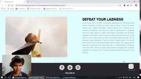 Desain Web Dengan Photoshop ft. Manajemen Informatika POLSRI