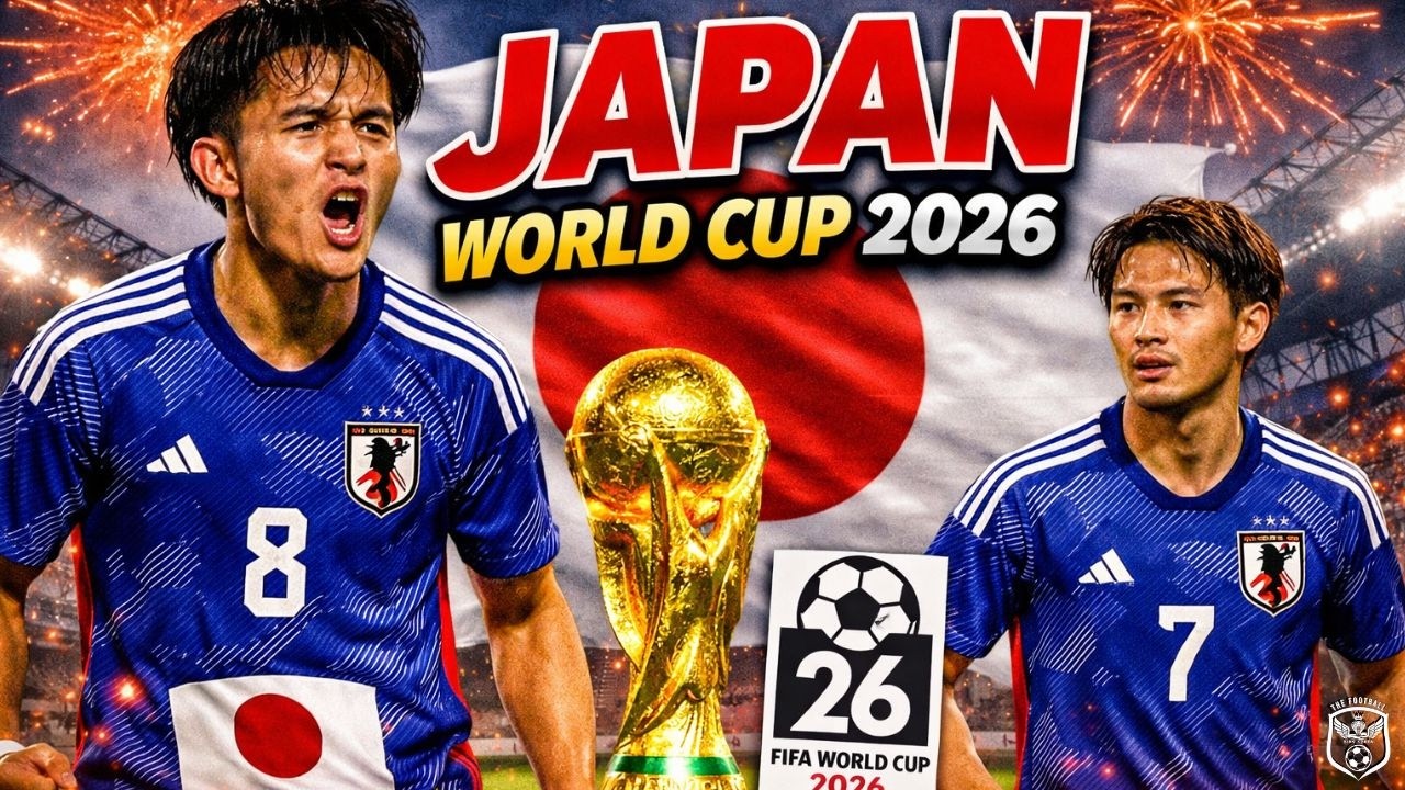 Japan Squad for FIFA World Cup 2026 | Official Lineup & Players