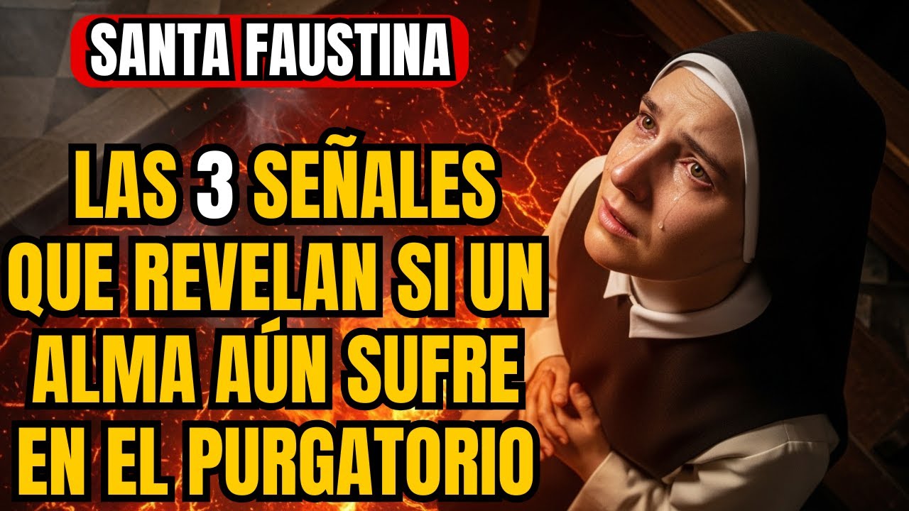 Advertencia de Santa Faustina: Las tres señales que revelan si un alma aún sufre en el purgatorio