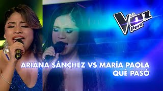 Ariana Sánchez vs María Paola | Qué pasó | Batallas | Temporada 2023 | La Voz Perú