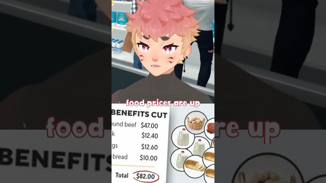 Food is Too Expensive #funny #foodlover #vtuber