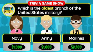 👉 Today's Best GENERAL KNOWLEDGE Daily Trivia Quiz - Unique Game Show Format | Apr. 22, 2024