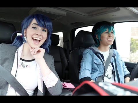 COSPLAYING TO A DRIVE THRU - Marinette & Luka (Miraculous Ladybug) - 동영상