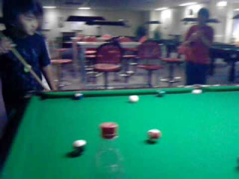 Rommy At Pool/Snooker VERY FUNNY ROFLMFAO