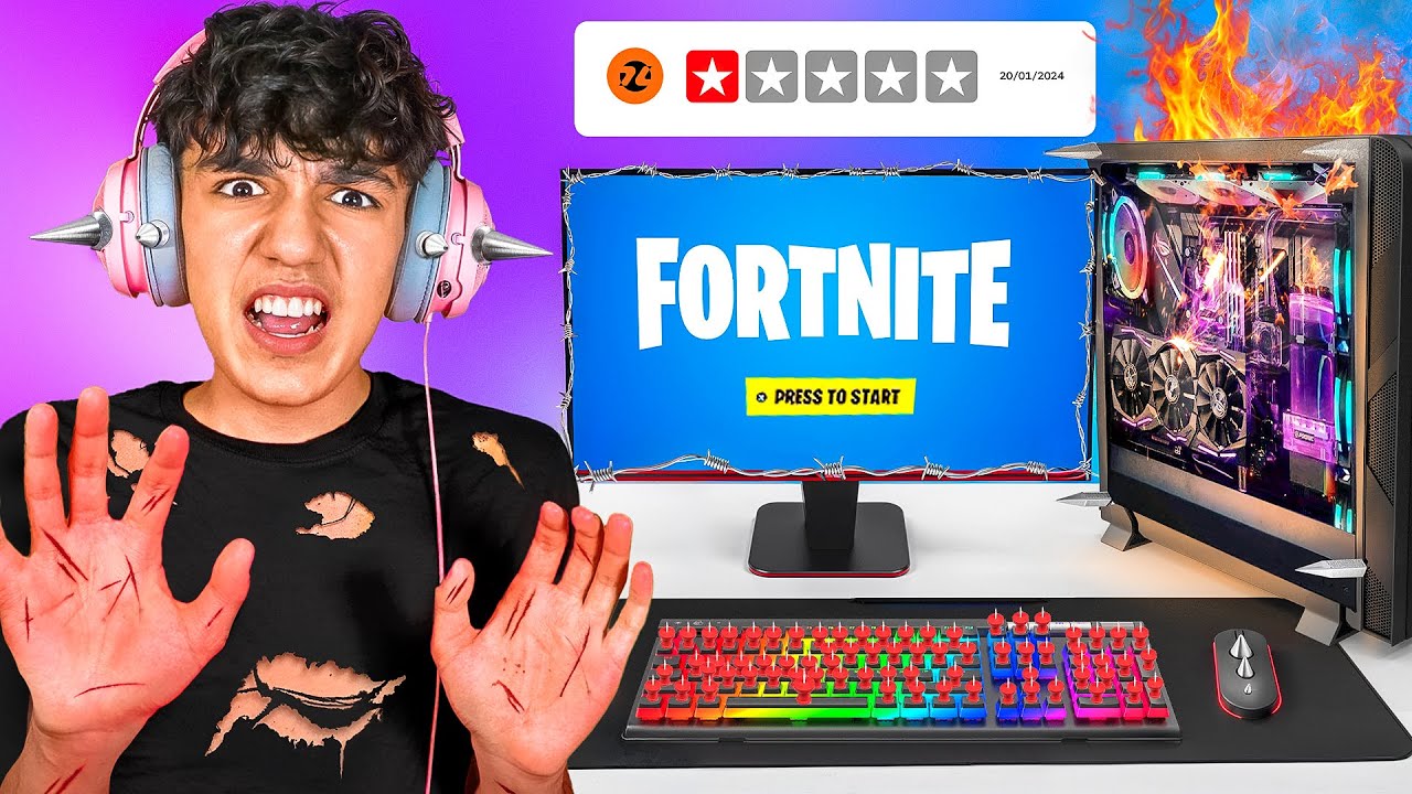 I Bought The Most PAINFUL Gaming Setup On The Internet...