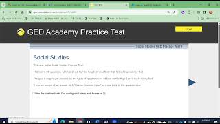 How to Access Practice Test in Essential Ed For Returning Learner screenshot 2
