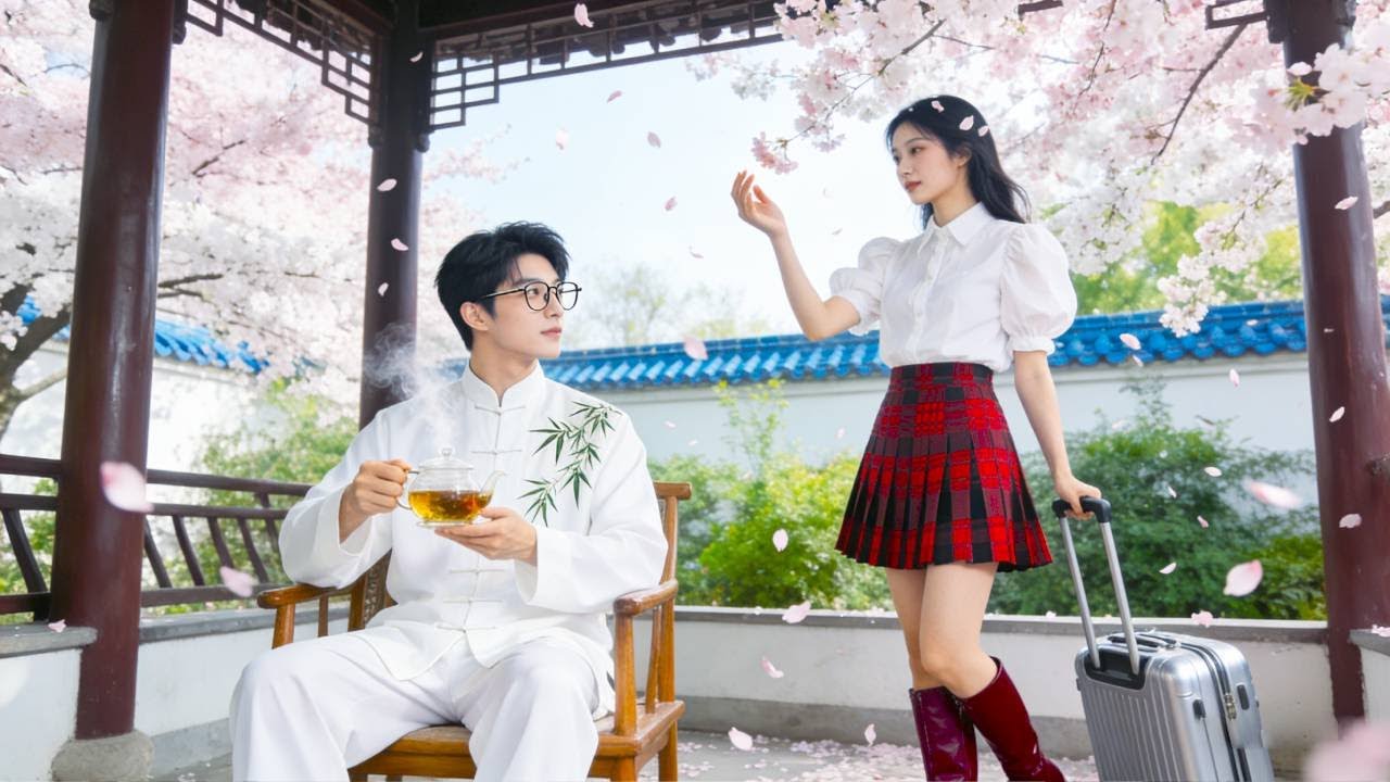 تضطر الفتاة الفقيرة للعيش مع المدير البارد💥 فيُفاجئها بحب هائل!💘