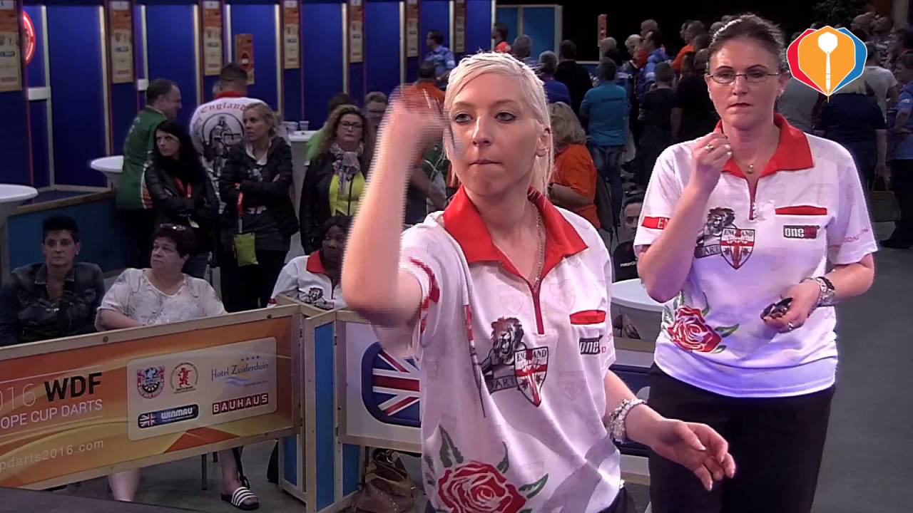 WDF Europe Cup Darts 2016 EnglandEngland (Women's Singles0 YouTube
