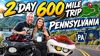 600 Mile Trip Pennsylvania On My Harley Davidson CVO ST
