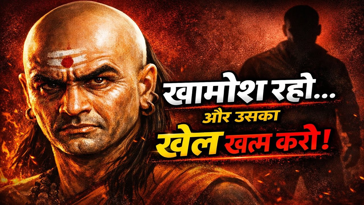 खामोश रहो… और उसका खेल खत्म करो | Chanakya Niti Powerful Motivation | MOON FX