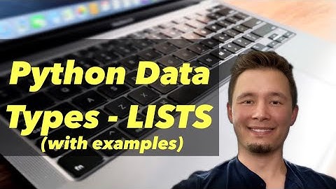 Python for Beginners - Data Types - Lists