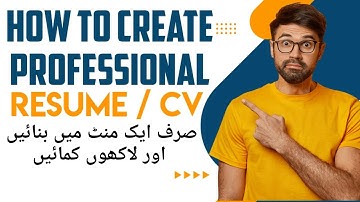 How To Make CV Resume Design Copy Paste || Make Money on Fiverr || Earn Money online