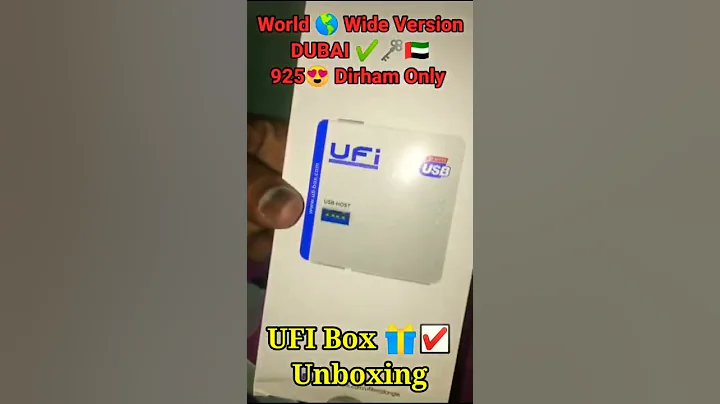 Ufi Box 🗝️✔️ 🎁 Unboxing|UFI Box World 🌎 Wide Version Dubai 🇦🇪|UFI Box International version unboxing