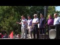 Выступление члена группы &quot;Тезис&quot; на митинге в Краснодаре 23.09.2018