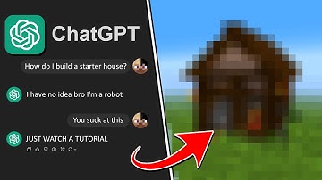 Can ChatGPT Build a Minecraft Starter House?