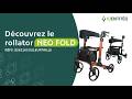 Vidéo: Déambulateur 4 roues léger et pliable avec siège Neo Fold