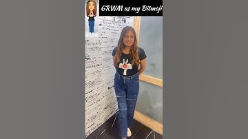 GRWM as my Bitmoji | Day 19 Snapchat bitmoji challenge #grwm #shortsfeed #bitmoji #shorts