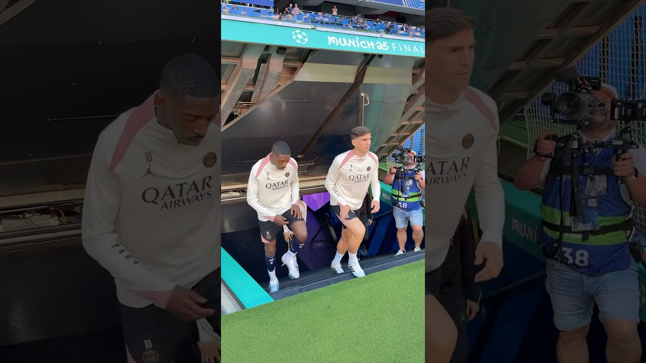 Training time in Munich! ⚽️👊 #uclfinal #ucl