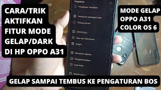 HOW TO activate dark mode / dark mode Oppo A31 Color OS 6 without R00t, penetrate to the root screenshot 5