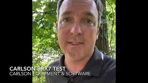 Carlson Brx7 Test