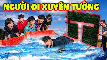 Thái Chuối Thử Thách Người Đi Xuyên Tường Thưởng Xúc Xích Heo Cao Bồi 3+1