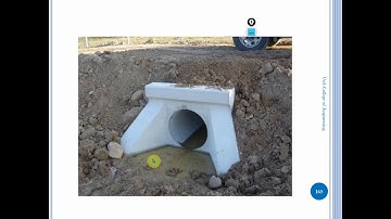 Design Of Hydraulic Structures 26 : Culverts Explained 2