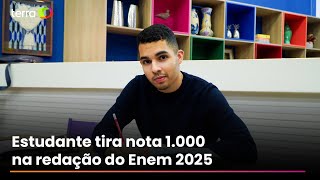 Student Scores 1000 On The 2025 Enem Essay After 4 Attempts