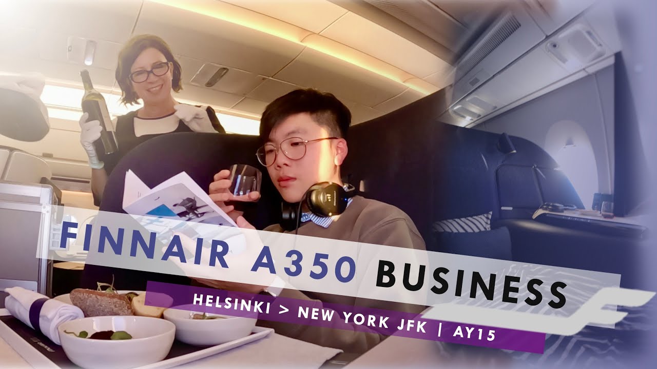 The New Finnair A350-900 Business Class with No Recline from
