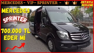 700.000 Tlye Vip Mercedes Sprinter İçi̇nde Yok Yok