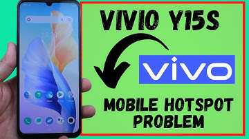 How to fix Vivo Y15s Mobile hotspot problem