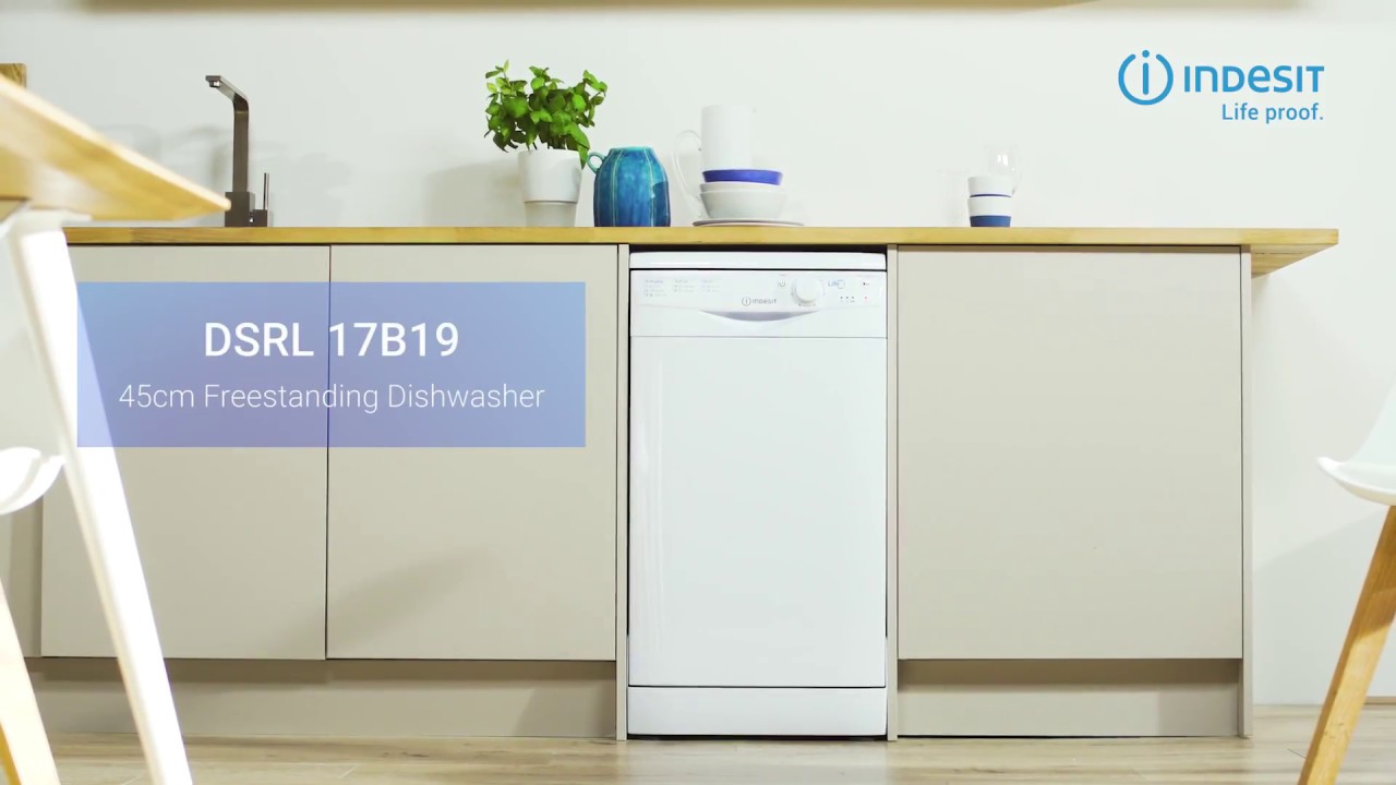 indesit freestanding dishwasher