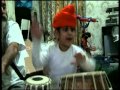 Raagi harbans singh surajs grandsonrajveer singh singing and playing tabla age 4yearsuk