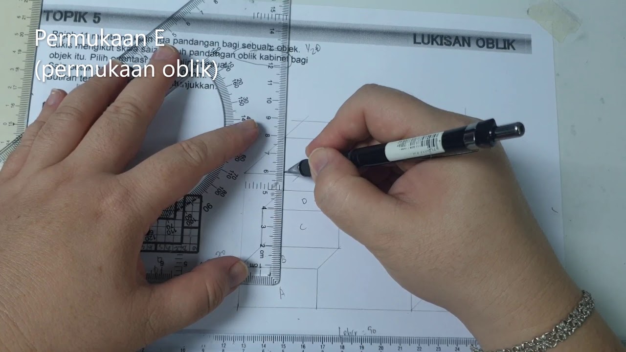 Lukisan Oblik Kabinet 1