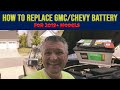 How to Replace the Battery on New GMC/Chevy Trucks (With Fuse Block)