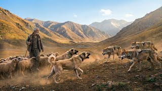 Dağdaki̇ Çobanin Başina Bela Olan Kurtlar Kisa Belgesel