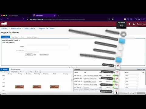 MUN Class Schedule Exporter video preview 2