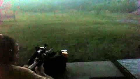 1/2lb tannerite exploding target Allison Firearms